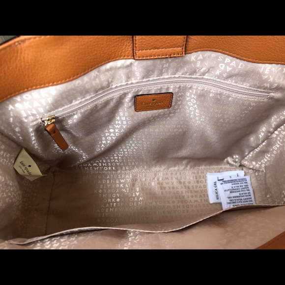 Kate Spade Flynn Meriwether Large Tote Bag tan - Picture 6 of 7